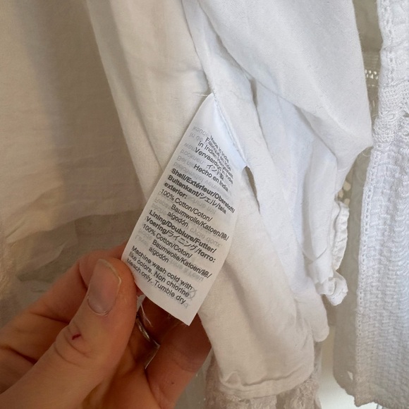 J.Crew midi wrap dress in allover eyelet, size 2 - Picture 5 of 5